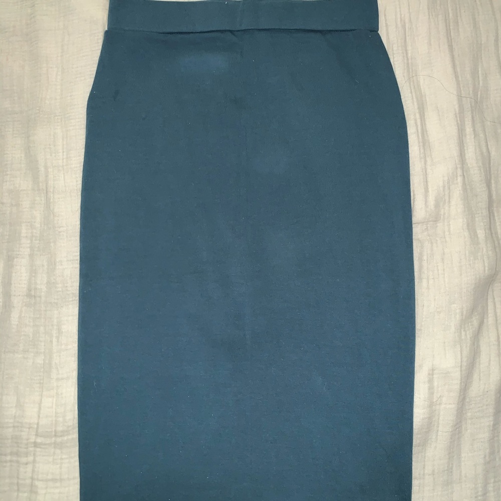 Forever 21 pine green pencil skirt
